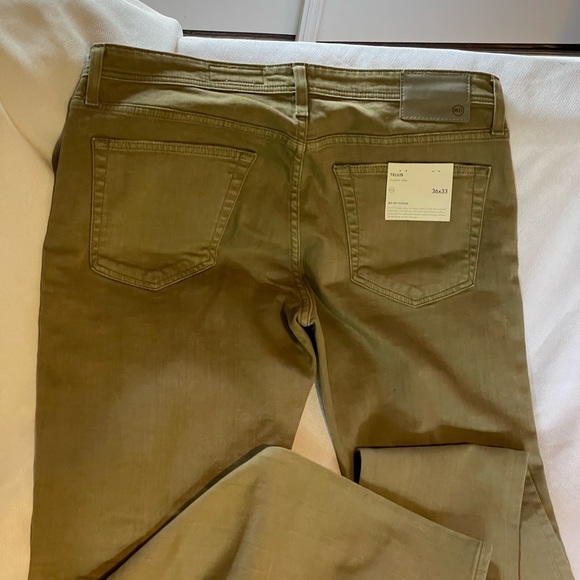 Mens AG Kakki colored Jeans. ___36”x33” - Picture 2 of 7